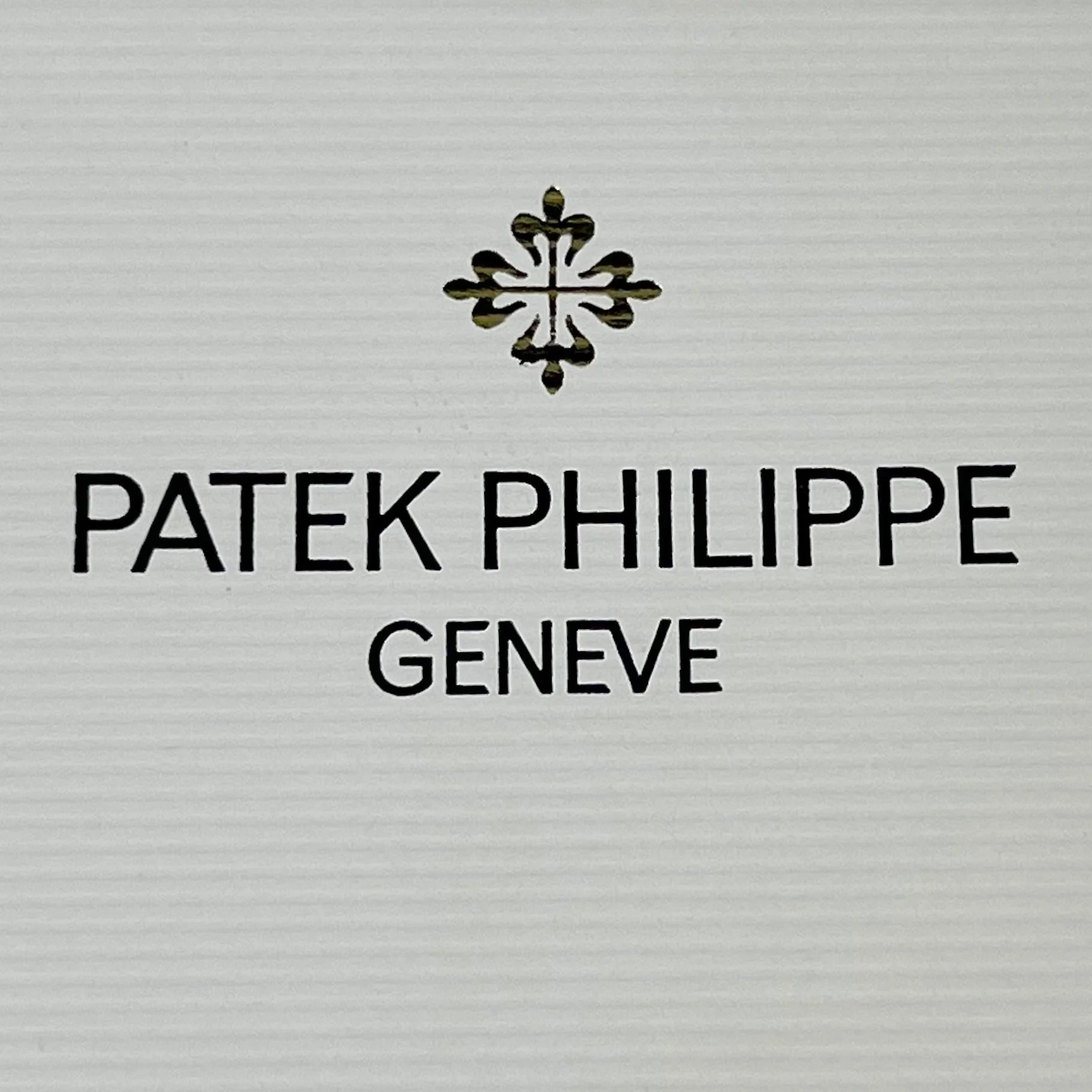 Patek Philippe Geneva Museum Collection Porcelain Tray with